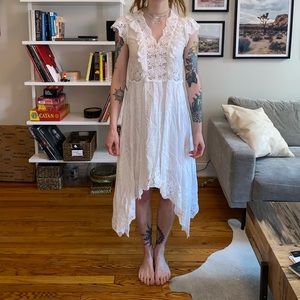 Ulla Johnson White Cotton Dress